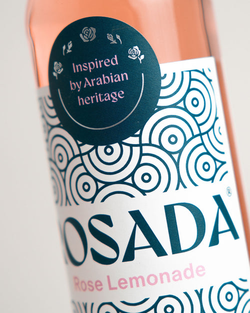Rosada Classic Glasflasche, Rose Lemonade Lifestyle, natürliches Rosenöl